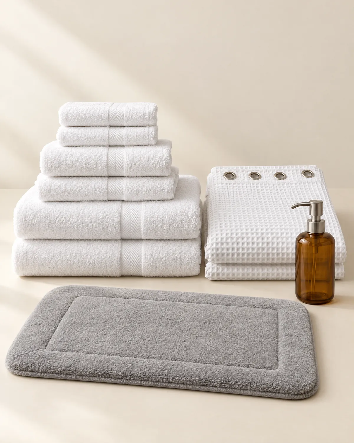 Bath Upgrade Bundle — 9-Piece Spa Bath Set, everything in the box